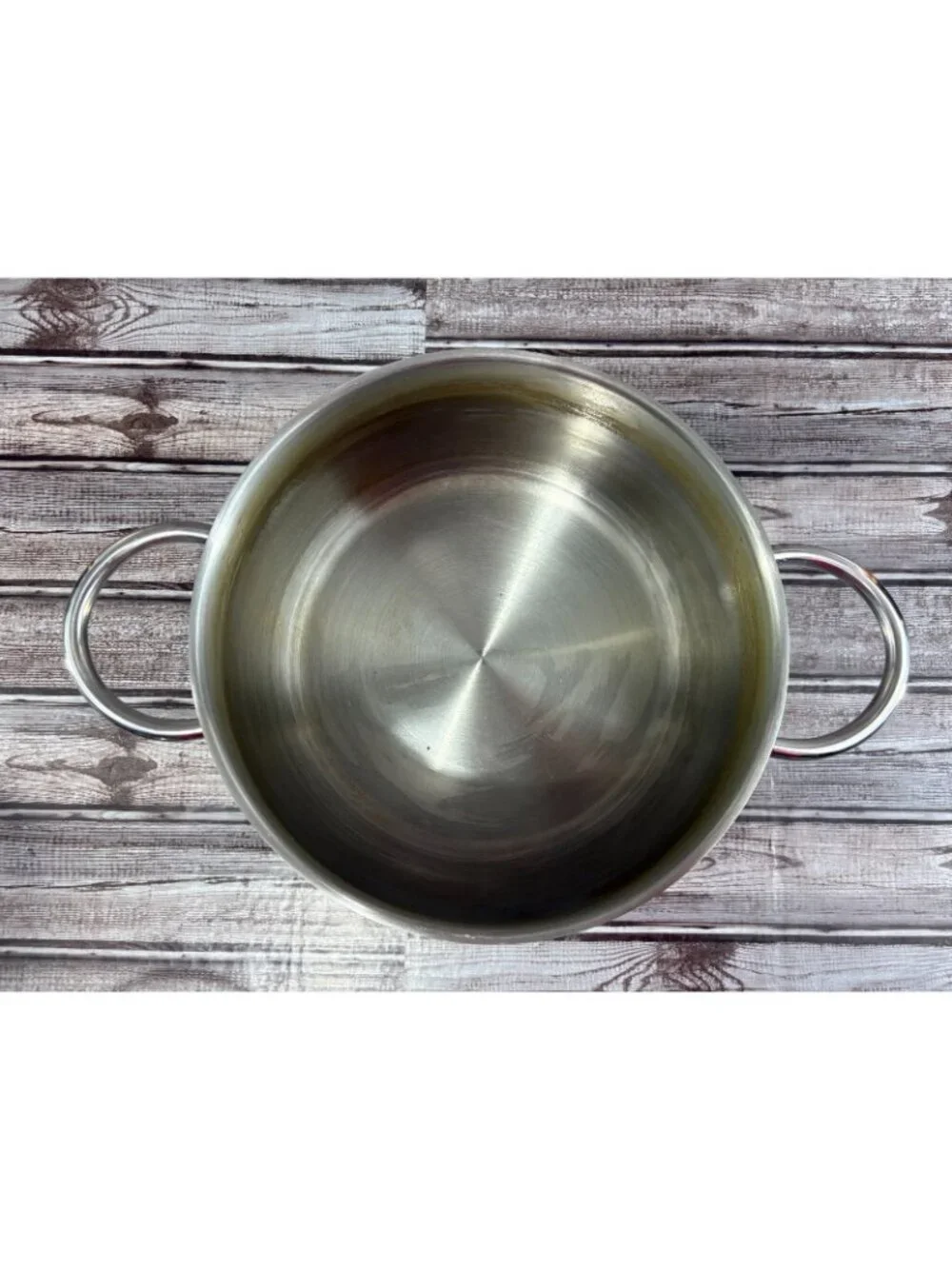SCHULTE-UFER Stainless Steel 18/10 -5Qt Stock Pot W/Lid Induction Ready